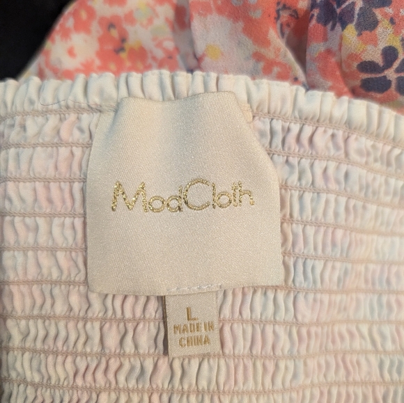 Modcloth Floral Halter Maxi Dress - Picture 2 of 7